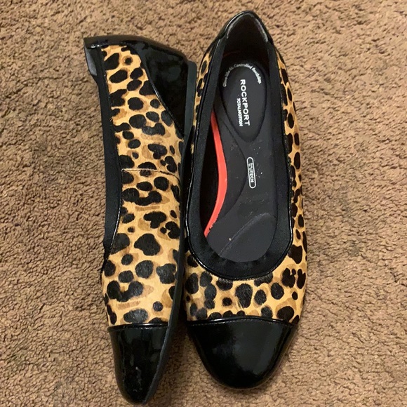 Rockport leopard slides ons - Picture 2 of 2